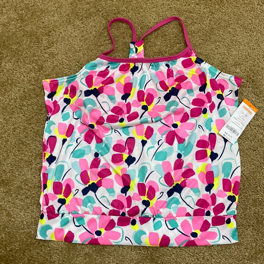 NWT-  Gymboree Girls Workout Tank size L (10-12)